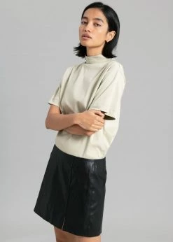 Art Is Over Femery Mini Skirt - Black CLOTHING