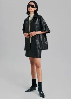 Art Is Over Femery Mini Skirt - Black CLOTHING