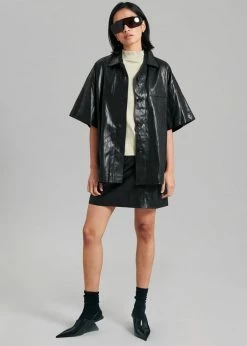 Art Is Over Femery Mini Skirt - Black CLOTHING