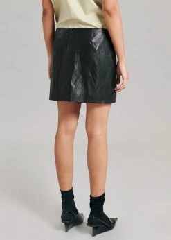 Art Is Over Femery Mini Skirt - Black CLOTHING