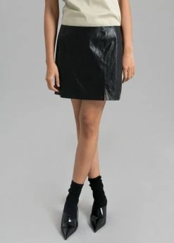 Art Is Over Femery Mini Skirt - Black CLOTHING