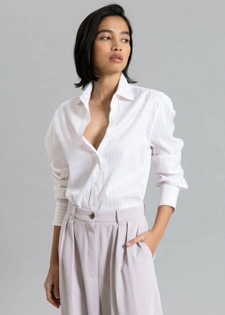 Top 10 π The Frankie Shop Flor Silky π Shirt - Pink Stripe π₯° 10 The Frankie Shop Flor Silky Shirt - Pink Stripe