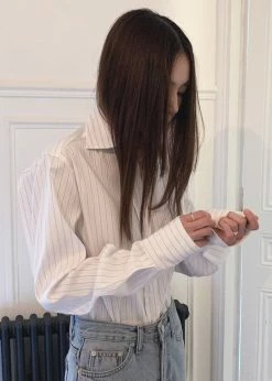 Top 10 π The Frankie Shop Flor Silky π Shirt - Pink Stripe π₯° 19 The Frankie Shop Flor Silky Shirt - Pink Stripe