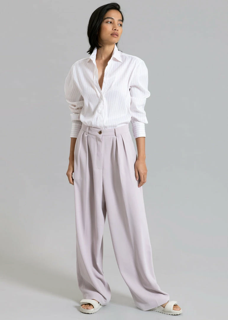 Top 10 π The Frankie Shop Flor Silky π Shirt - Pink Stripe π₯° 6 The Frankie Shop Flor Silky Shirt - Pink Stripe