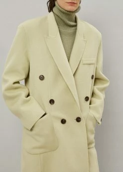 The Frankie Shop Flynn Overcoat - Melon