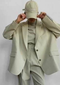 The Frankie Shop ACCESSORIES Frankie Baseball Hat - Sage