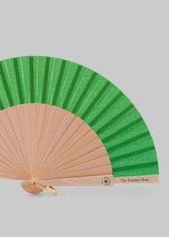 The Frankie Shop TFS X Duvelleroy Take Away Fan - Kelly Green Swimwear