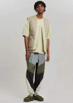 The Frankie Shop Gaby Reversible Vest - Mastic