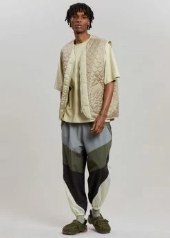 The Frankie Shop Gaby Reversible Vest - Mastic