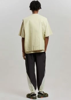 The Frankie Shop Gaby Reversible Vest - Mastic