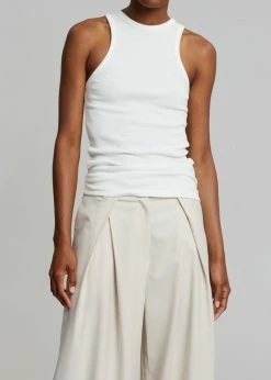 Abigail CLOTHING Gail Pleated Wide Pants - Sand