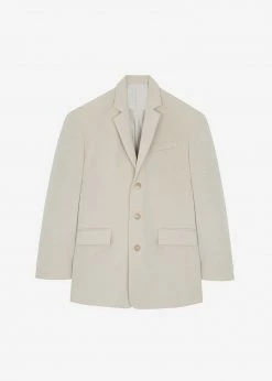 Hot Sale π The Frankie Shop Gelso Oversized Blazer - Light Taupe Melange CLOTHING π 11 The Frankie Shop Gelso Oversized Blazer - Light Taupe Melange CLOTHING