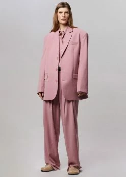 The Frankie Shop CLOTHING Gelso Oversized Blazer - Rose