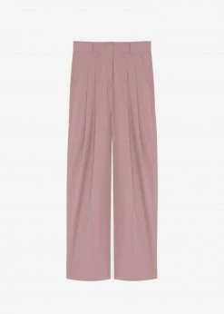 The Frankie Shop CLOTHING Gelso Pleated Trousers - Rose