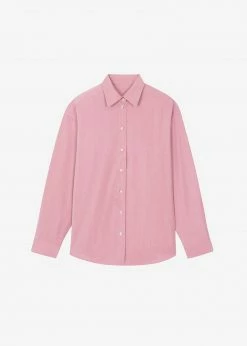 The Frankie Shop Gelso Shirt - Rose CLOTHING