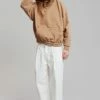 The Frankie Shop Men Gene Hoodie - Hazelnut