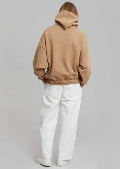 The Frankie Shop Men Gene Hoodie - Hazelnut