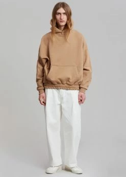 The Frankie Shop Men Gene Hoodie - Hazelnut