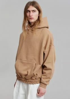 The Frankie Shop Men Gene Hoodie - Hazelnut