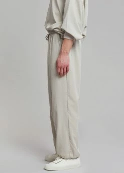 The Frankie Shop Geoff String Jogger - Oyster Men