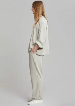 The Frankie Shop Geoff String Jogger - Oyster Men