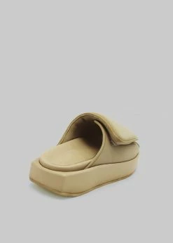 SHOES Gia Borghini Gia 1 Padded Slides - Butter Yellow