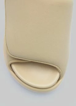 SHOES Gia Borghini Gia 1 Padded Slides - Butter Yellow