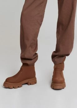 Gia Borghini 9 Scuba Boots - Brown