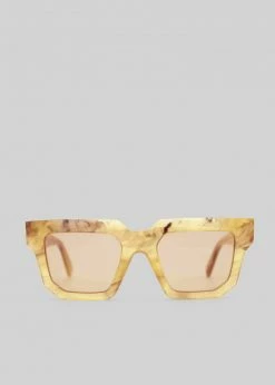 Gia Borghini Gia X RHW Sunnies - Amber Marble ACCESSORIES
