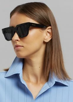 Gia Borghini ACCESSORIES Gia X RHW Sunnies - Black