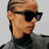 Gia Borghini ACCESSORIES Gia X RHW Sunnies - Black