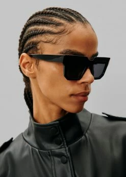 Gia Borghini ACCESSORIES Gia X RHW Sunnies - Black