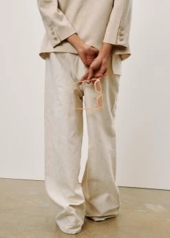 Gia Borghini Gia X RHW Sunnies - Peach Marble ACCESSORIES