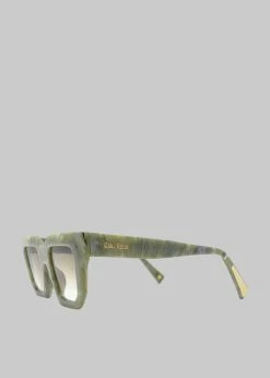 Gia Borghini Gia X RHW Sunnies - Sage Marble ACCESSORIES