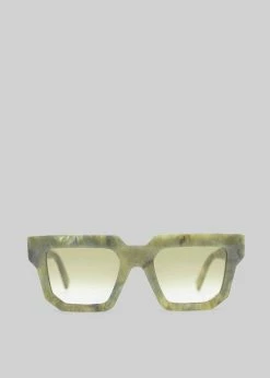 Gia Borghini Gia X RHW Sunnies - Sage Marble ACCESSORIES