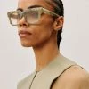 Gia Borghini Gia X RHW Sunnies - Sage Marble ACCESSORIES
