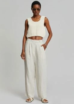 Best Sale π Plat Giada Knit Vest - Cream π 13 Plat Giada Knit Vest - Cream