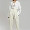 Blossom Gianna Cargo Pants - Cream