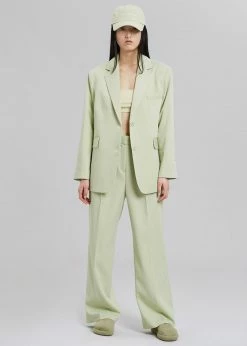 The Frankie Shop CLOTHING Giulia Suit Pants - Melon