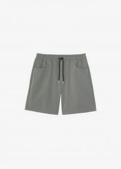 The Frankie Shop Guido Nylon Shorts - Grey Men