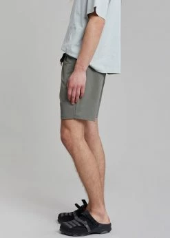 The Frankie Shop Guido Nylon Shorts - Grey Men