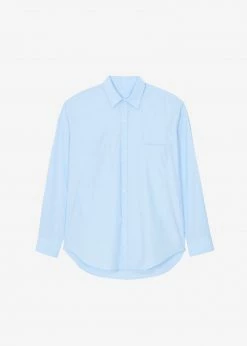 Hash Men Gus Oversized Shirt - Blue