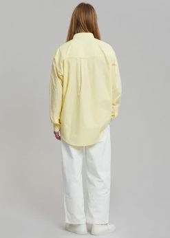 Hash Gus Oversized Shirt - Lemon Men