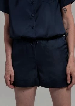 New π― Inch Hadi Satin Shorts - Navy β€οΈ 10 Inch Hadi Satin Shorts - Navy