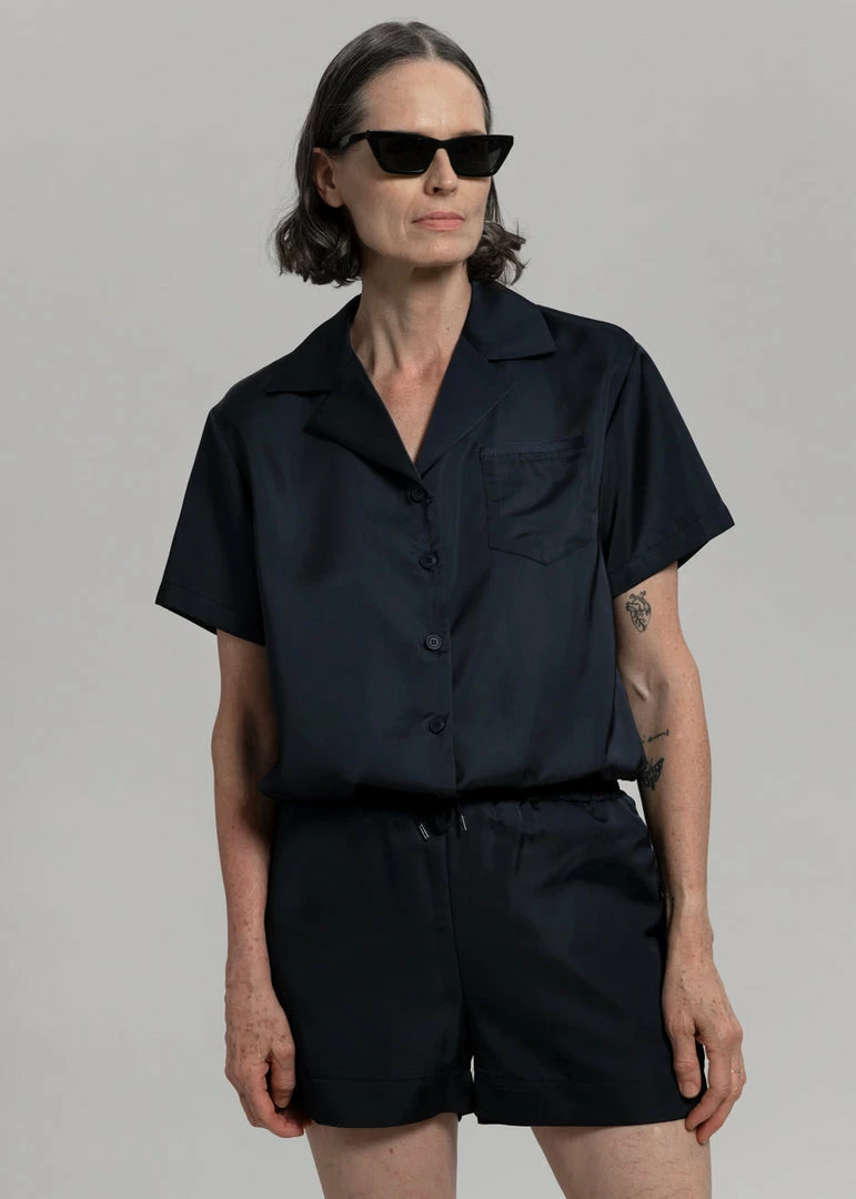 New π― Inch Hadi Satin Shorts - Navy β€οΈ 1 Inch Hadi Satin Shorts - Navy