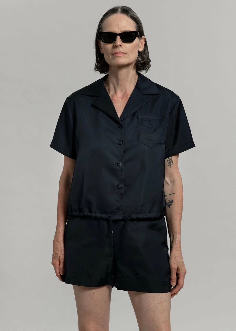 New π― Inch Hadi Satin Shorts - Navy β€οΈ 7 Inch Hadi Satin Shorts - Navy