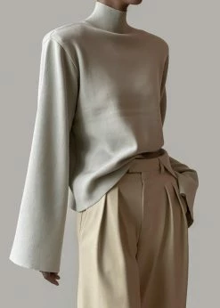 The Frankie Shop Hama Turtleneck - Birch