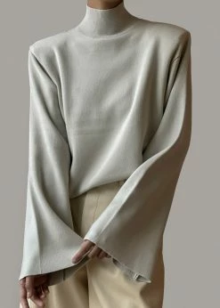 The Frankie Shop Hama Turtleneck - Birch
