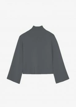 The Frankie Shop Hama Turtleneck - Charcoal CLOTHING