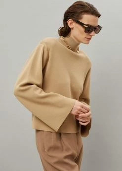 The Frankie Shop Hama Turtleneck - Natural